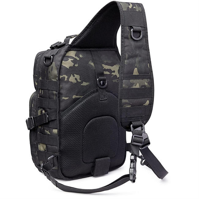 Tactical Sling Backpack Big Molle EDC Assault Range Bag Pack Military Style for Concealed Carry